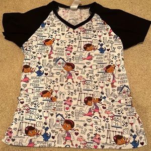 Doc Mcstuffins scrub top